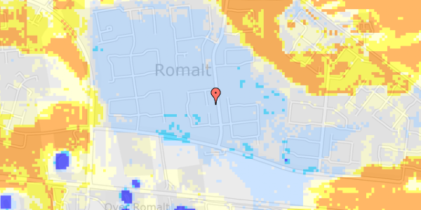 Ekstrem regn på Erlingsminde 22