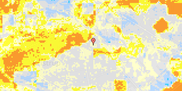 Ekstrem regn på Eskildsvej 11