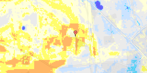 Ekstrem regn på Fredenshøjvej 15