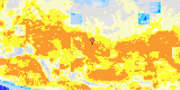 Ekstrem regn på Gethersvej 10A