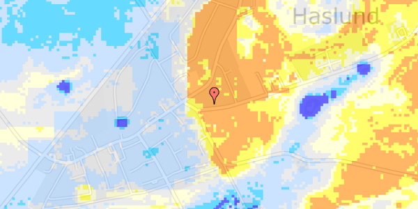 Ekstrem regn på Haslund Klostervej 5