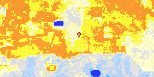 Ekstrem regn på Horsensvej 3