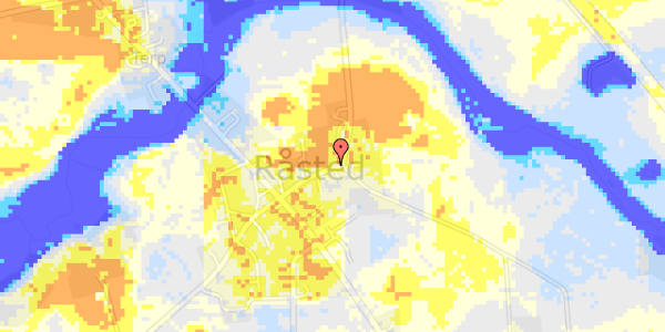 Ekstrem regn på Houmarksvej 15