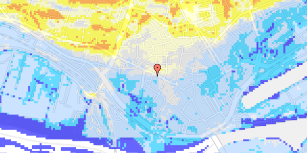 Ekstrem regn på Kirkegade 11, 1. 2