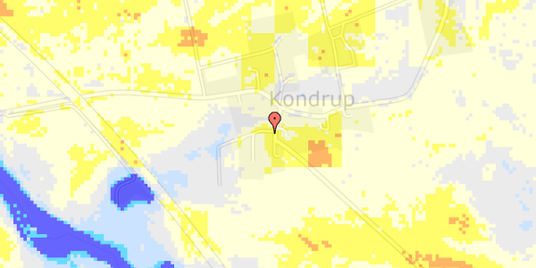 Ekstrem regn på Kondrupvej 69