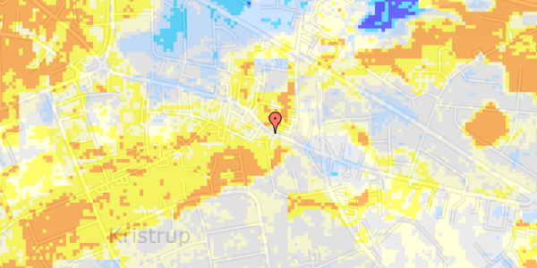 Ekstrem regn på Kristrupvej 120