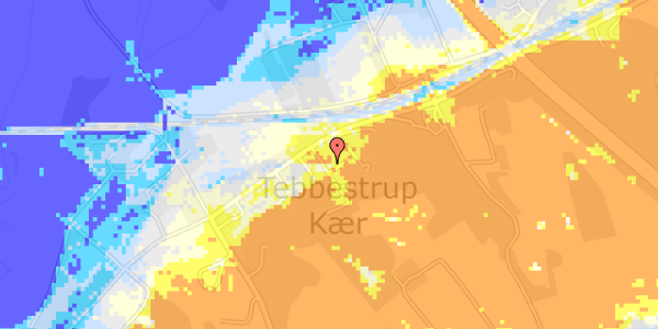 Ekstrem regn på Kærgade 197