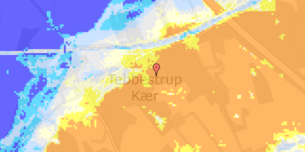 Ekstrem regn på Kærgade 205