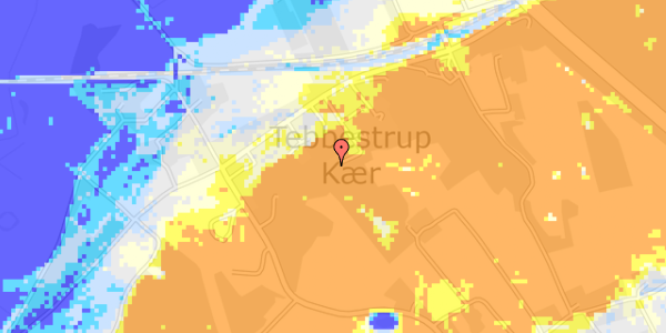 Ekstrem regn på Kærgade 211