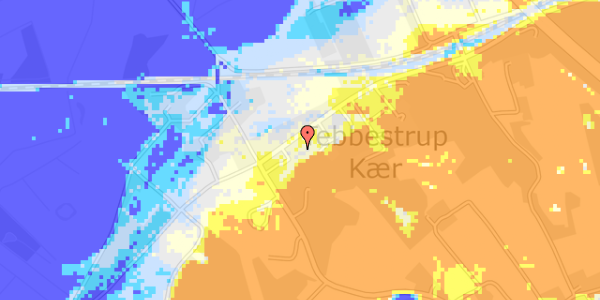 Ekstrem regn på Kærgade 243