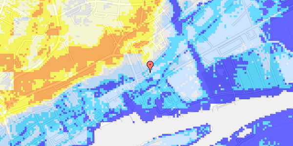 Ekstrem regn på Laksegade 15