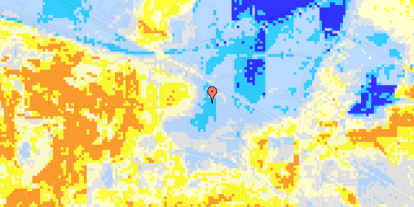 Ekstrem regn på Landlystvej 13