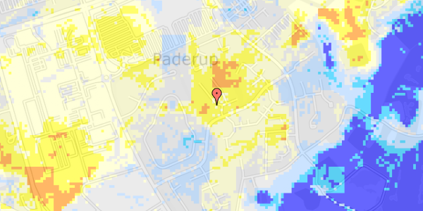 Ekstrem regn på Ledavej 7