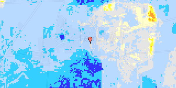 Ekstrem regn på Lemvej 54