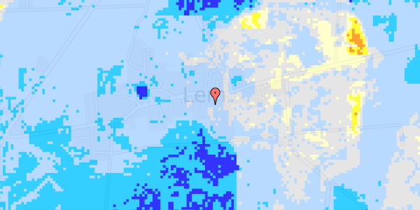 Ekstrem regn på Lemvej 56