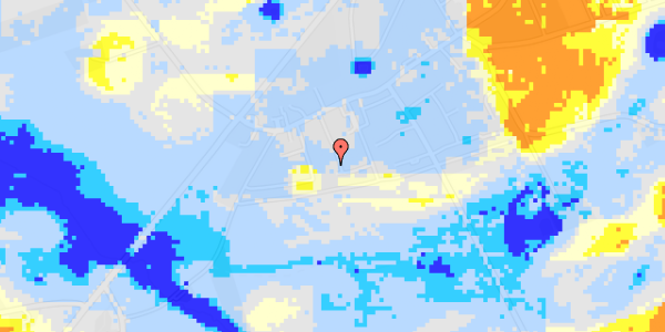 Ekstrem regn på Lunden 12