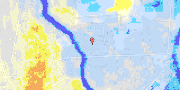 Ekstrem regn på Løvenholmvej 8D, 1. 241