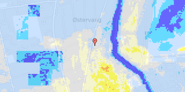 Ekstrem regn på Marienborgvej 36