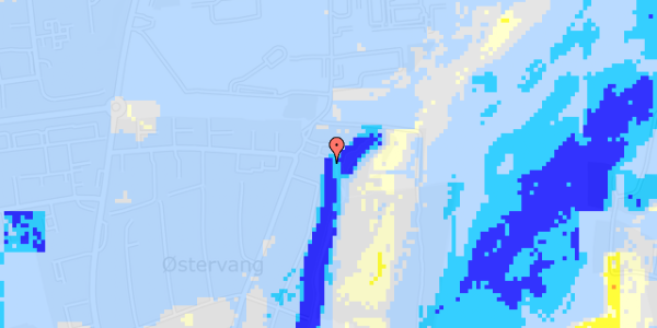 Ekstrem regn på Marienborgvej 104