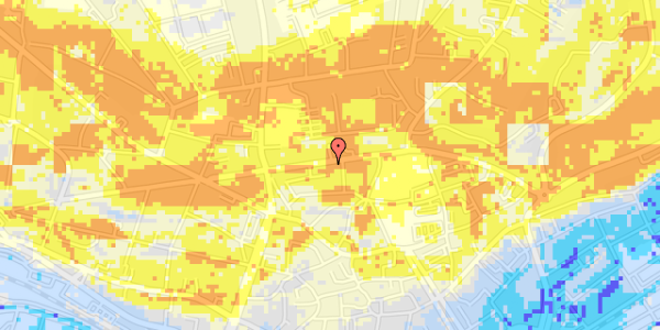 Ekstrem regn på Markedsgade 11A, 1. th