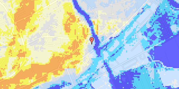 Ekstrem regn på Meisnersgade 5, st. th