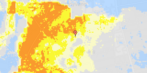 Ekstrem regn på Mimersvej 20