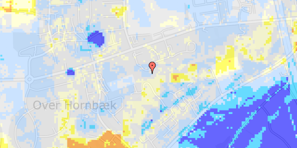 Ekstrem regn på Myrdalsvej 35