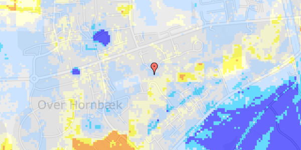 Ekstrem regn på Myrdalsvej 43