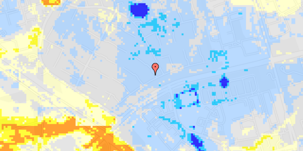 Ekstrem regn på Orgelvej 28