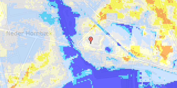 Ekstrem regn på Parkboulevarden 71, 1. 1110