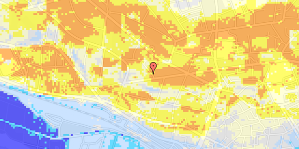 Ekstrem regn på Pontoppidansgade 1, 1. 