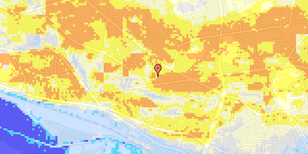 Ekstrem regn på Pontoppidansgade 6, st. th