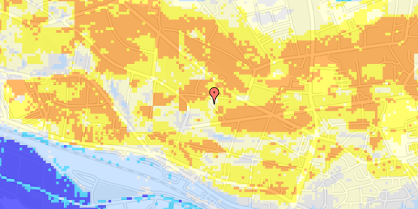 Ekstrem regn på Pontoppidansgade 9, 2. th