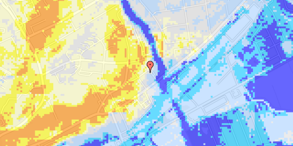 Ekstrem regn på Scandiagade 14, st. th