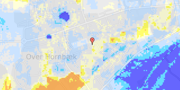 Ekstrem regn på Selandersvej 102