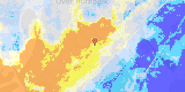 Ekstrem regn på Skovvænget 4