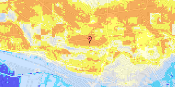 Ekstrem regn på Steen Blichers Gade 19, st. th