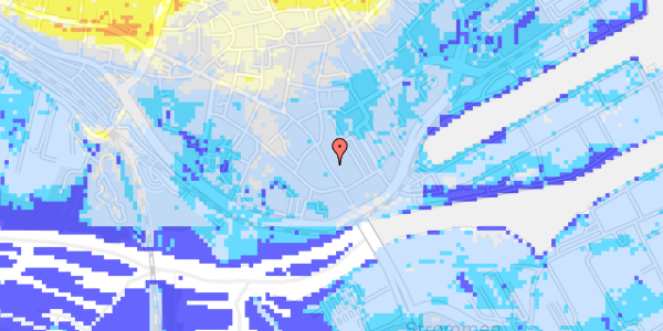 Ekstrem regn på Storegade 9, 2. th