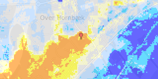 Ekstrem regn på Strindbergsvej 11