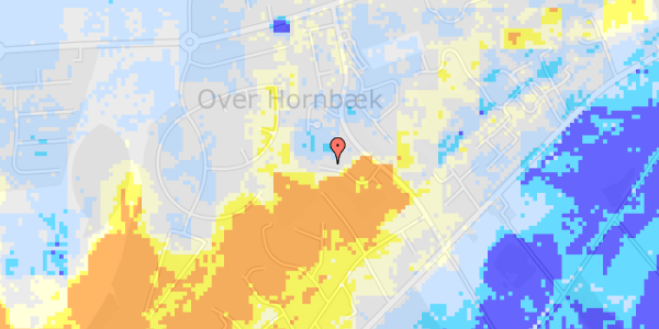 Ekstrem regn på Strindbergsvej 24