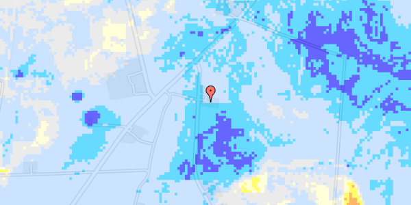 Ekstrem regn på Syvager 40