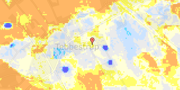 Ekstrem regn på Tebbestrupvej 97