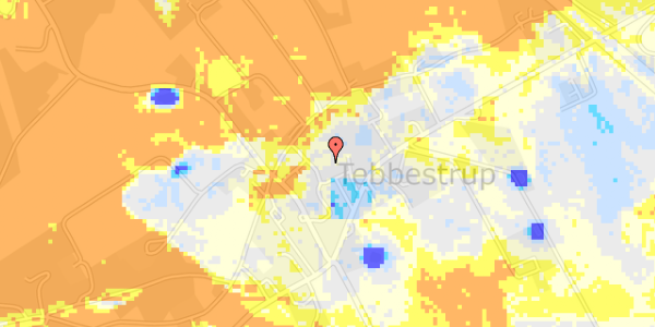 Ekstrem regn på Tebbestrupvej 134