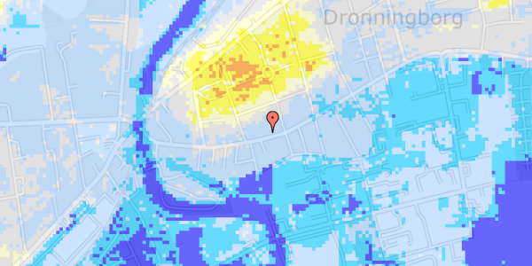 Ekstrem regn på Tjærbyvej 35