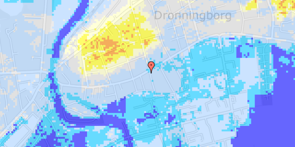 Ekstrem regn på Tjærbyvej 62