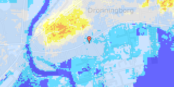 Ekstrem regn på Tjærbyvej 64