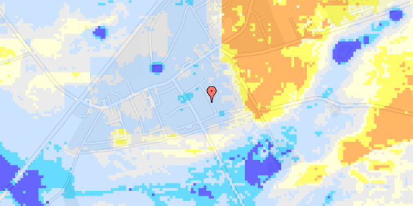 Ekstrem regn på Vangen 8