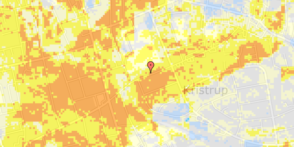 Ekstrem regn på Vennelystvej 17