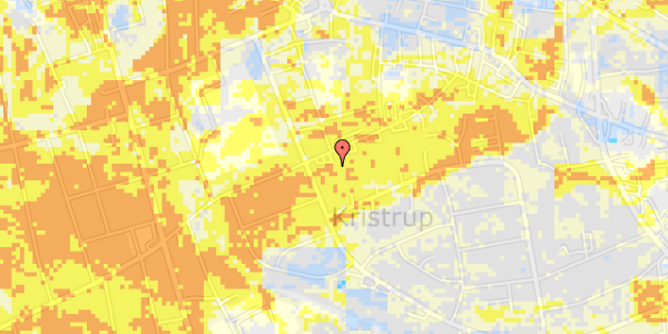 Ekstrem regn på Vennelystvej 30G, st. 