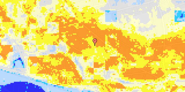 Ekstrem regn på Vester Altanvej 33